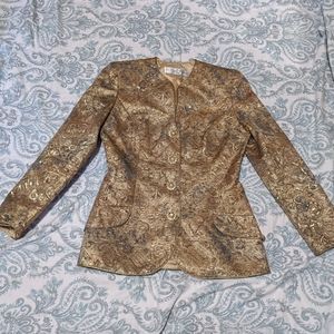 Vintage Lillie Rubin brocade blazer